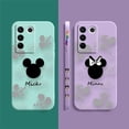 thumbnail image 5 of Case For VIVO S5 S6 S7 S9 S10 S15 S16 S16E T1 V15 V20 V23 PRO 5G Simple Liquid Silicone Case Anime Cute Mickey Minnie Mouse, 5 of 5