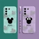 thumbnail image 5 of Case For VIVO S5 S6 S7 S9 S10 S15 S16 S16E T1 V15 V20 V23 PRO 5G Simple Liquid Silicone Case Anime Cute Mickey Minnie Mouse, 5 of 5