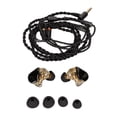 thumbnail image 3 of Auriculares de monitor con cable MMCX, auriculares de monitor con cable, auriculares de monitor con cable nítidos, auriculares para músico, construcción robusta, 3 of 8