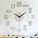 thumbnail image 5 of Reloj de pared DIY, reloj de pared con espejo 3D sin marco, pegatinas de pared silenciosas creativas, 5 of 6