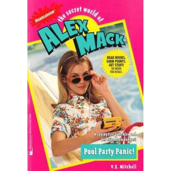 Pre-Owned Pool Party Panic the Secret World of Alex Mack 28 (Alex Mack) (Paperback) 0671014285 9780671014285