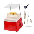 thumbnail image 4 of arctrm Stained Glass Tool Glass Grinding Machine with Acrylic Baffle Small Portable for Red, 4 of 10