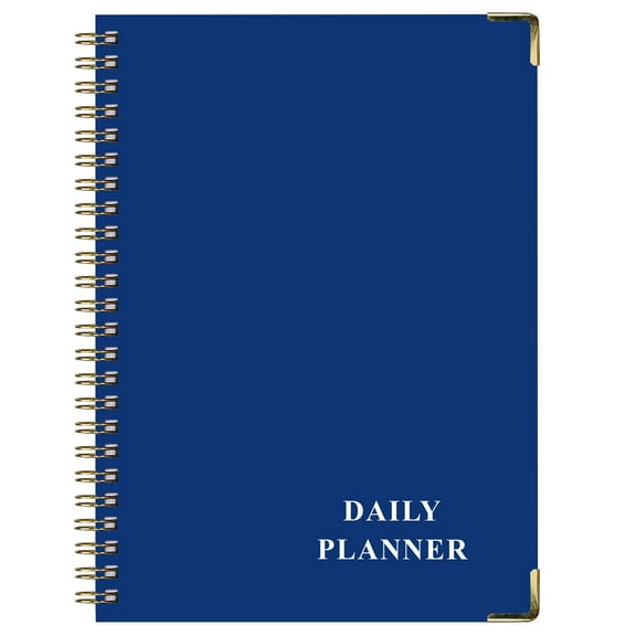 HengDidi Weekly To-Do Planner Notebook with Built-In Pockets A5 Coil-Bound Organizer for College, Office & Home Use (Budgeting, Habit Tracking, Goal Setting)