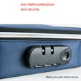 thumbnail image 1 of Maoww Pen Bag Pencil Pouch Stationery Case Multicolored Chic Unique Compact Size 4 Layer Compartments Large Capacity Safety Code Dark Blue, 1 of 6