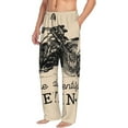 thumbnail image 2 of Fotbe Let The Adventure Begin Men's Pajama Pants,Sleepwear Pants,Pj Bottoms Drawstring And Pockets-Large, 2 of 9