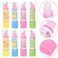 thumbnail image 4 of EeaseCA 8pcs Lipstick Shape Eraser Creative Stationery Fruit Pattern Pencil Eraser Creative Gift for Kids Students (Random Color), 4 of 7