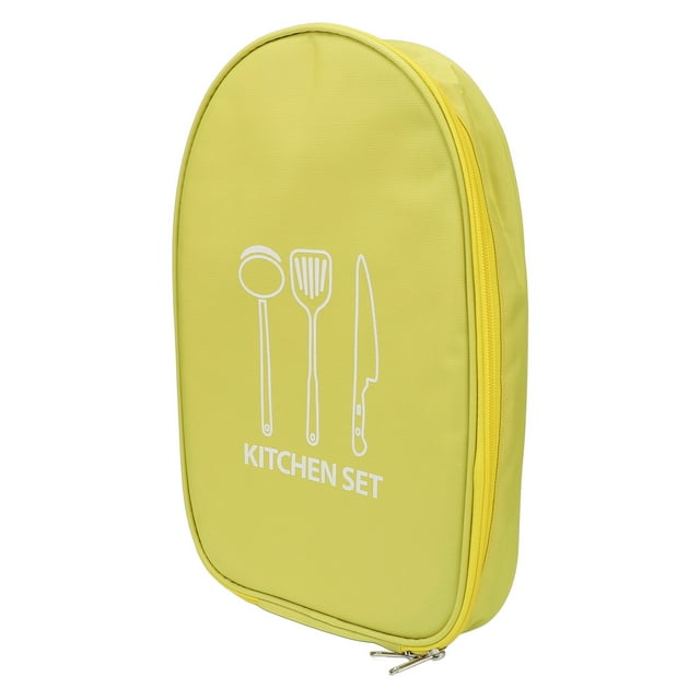 Chef Knife Bag, Portable Nylon Chef Knife Bag Backpack Durable Easy to Clean, Holds 30+ Knives, Knife Organizer Convenient for Camping Picnic Kitchen Tools, Knives Not Included