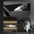 thumbnail image 2 of Uiz Merueh Portable Car Vacuum Handheld Car Vacuum Portable Cordless Powerful Suction Hand Vac Hand Held Vacuum Cleaner for Car Home Office, 2 of 6