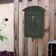 thumbnail image 5 of Buzón Decorativo verde Sunnimix Buzón de Cierre Seguro 26x10x36cm Buzón de montaje en pared, 5 of 7