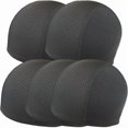 thumbnail image 1 of Quick-drying Cycling Helmet Hat Inner Cap Motorcycle Balaclavas Helmet Inner Sweat Wicking Hat for Men Women Sports Hat Caps 5pcs, 1 of 6