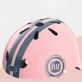 thumbnail image 5 of Casco EPS, rodilleras, coderas y muñequeras para patineta, scooter y ciclismo, color rosa M, perfecto para niños de 6 a 14 años, equipo de protección, 5 of 5