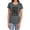 Charcoal, variant on Batman Arkhams Gate Women's T Shirt, Royal, Large