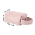 thumbnail image 3 of 1 Pc Bolsa de Maquillaje Compacta y Duradera para Mujeres para Vacaciones y Viajes de Negocios PU Rosa, 3 of 3