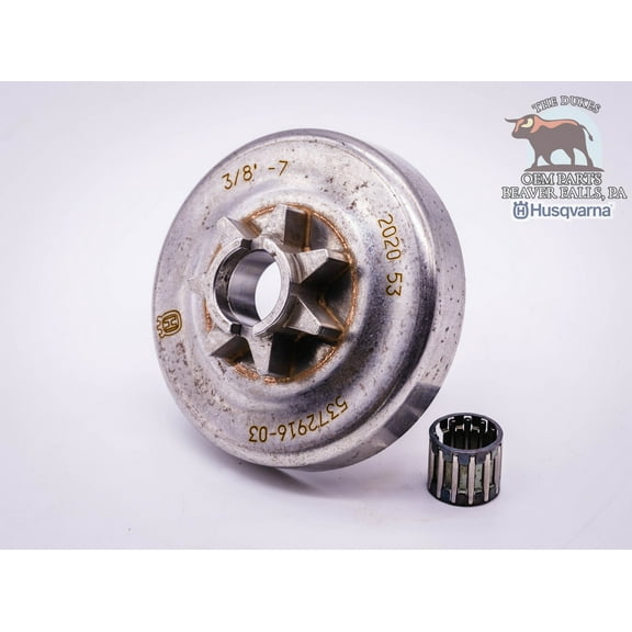 GENUINE HUSQVARNA CLUTCH DRUM SPROCKET FITS 455 460 RANCHER 537 29 16-04