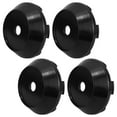 thumbnail image 1 of HOOWIFFY 4Pcs Black Car Wheel Hub Caps Strong Sturdy Auto Rim Covers with Tool Free Install, 1 of 8