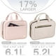 thumbnail image 3 of NISHEL Neceser de Viaje para Mujer, Organizador Colgante Portátil para Champú, Acondicionador, Juego de Brochas, Accesorios de Maquillaje, Tamaño Mediano, Rosa, 3 of 5