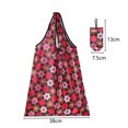 thumbnail image 6 of Huanledash Shopping Bag Foldable Multi-purpose Reusable Portable Women's Grocery Bag Shoulder Tote for Grocery, 6 of 7
