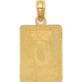 thumbnail image 4 of 14K Yellow Gold Exit 0 / Cape May With Green Enamel Charm (19.8 X 10.9) Made In United States k7059, 4 of 5