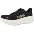thumbnail image 3 of Hoka Bondi 9 Noir/or Rose Chaussures de Course pour Femmes, 3 of 5