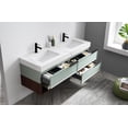 thumbnail image 6 of Marfa 60" Aloe Green Wall Mount Bathroom Vanity, 6 of 10