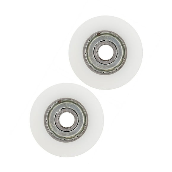 Elite Greenhouse Door Wheels Replacement Kit 30mm Diameter ,Plastic Material Perfect Replacement for the Old or Broken One