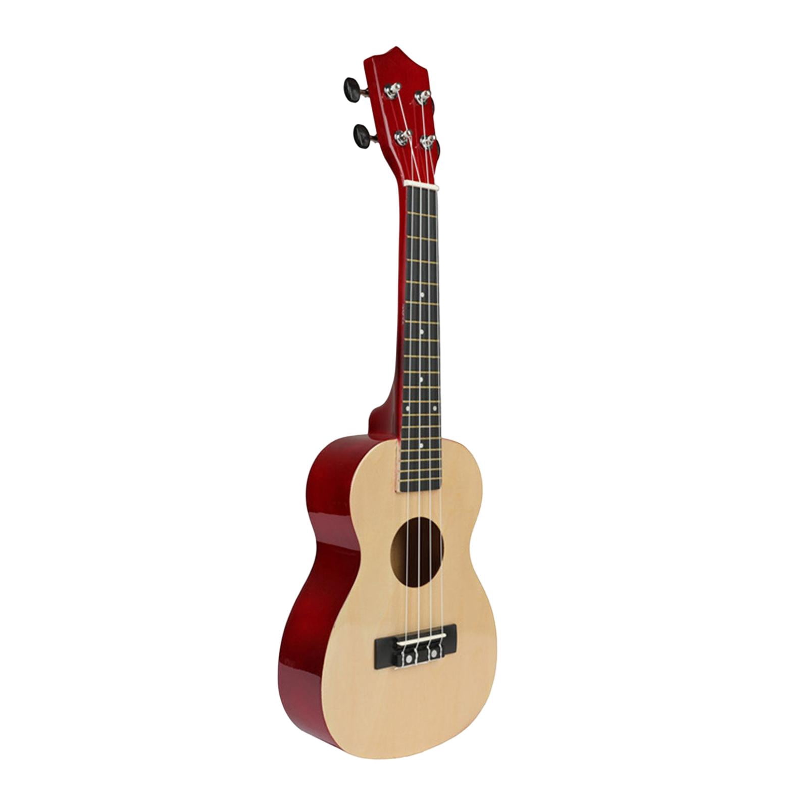 LeeQinersw 23 Inch Ukulele Guitar Toy 4 Strings Portable Musical Instrument for Adults Boys Wood