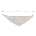 thumbnail image 3 of Unique Bargains 1 Pc Country Style Triangle Bandana Flower Turban Crochet Hair Scarf for Women Beige, 3 of 5