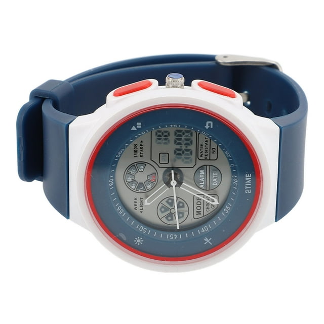 Reloj Al Aire Libre Para Adolescentes, Reloj Digital Resistente Al Agua, Cómodo Despertador Para Damas