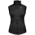 thumbnail image 3 of Women's ActionHeat Black Dallas Cowboys 5V Softshell Battery Heated Full-Zip Vest, 3 of 7