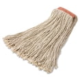 thumbnail image 2 of Rubbermaid Commercial 1" Headband Cotton Wet Mop Cotton Head - Cut Ends, Non-abrasive - 12 / Carton - White, 2 of 3