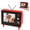 Red, variant on Retro Mini Work TV, 2.4" IPS 8GB for Dollhouse Decor