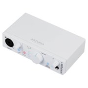 Arturia MINIFUSE-1-WHITE Portable Solo Audio Interface in White