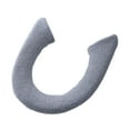 thumbnail image 4 of Funda de asiento de inodoro más gruesa, cálida, portátil, sencilla, reutilizable, de fácil limpieza, cojín para asiento de inodoro, para viajes, Gris oscuro, 4 of 8