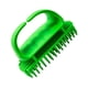 thumbnail image 2 of Bewildely Cepillo de pelo de 4 colores, cepillo de silicona para lavar el cabello, cepillo portátil para el cuero cabelludo con mango antideslizante, Juegos de accesorios de baño Verde Bewildely HA002304-01, 2 of 6