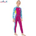 thumbnail image 3 of Yuarrent Traje de neopreno para niños de 2,5 MM, traje de buceo de una pieza para prevención de arañazos, traje de Surf para niñas, Deportes acuáticos, 3 of 6