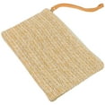 thumbnail image 4 of NUOLUX 1pc Straw Zipper Clutch Bag Wristlet Handbag Summer Beach Purse for Women, 4 of 6