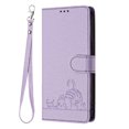 thumbnail image 2 of Flip case for GANGXUN Nothing Phone 3a Pro 5G Wallet Case with Kickstand, Card Slots, RFID Block, Cat Design, 2 of 5