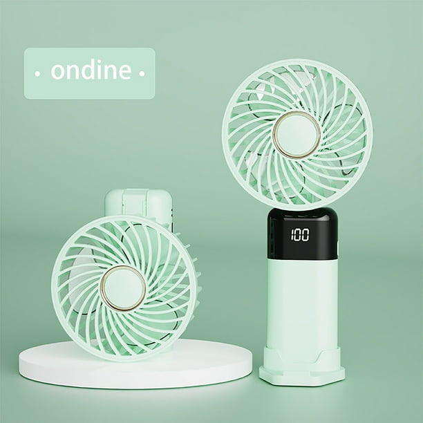 ¡Precios Increíbles!, Mini ventilador portátil USB de mano para dormitorio, dormitorio, exterior y otros Akmoler