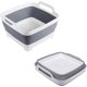 thumbnail image 1 of Chef Lavabo Plegable para Lavar Platos, Fregadero Portátil Plegable de 9L, Lavadero con Tapón de Drenaje y Asas de Transporte, Escurridor Plegable para Fregadero de Cocina, Tina de Lavado, 1 of 7