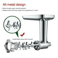 thumbnail image 2 of 15pcs Meat Grinder Attachment for Kitchenaid Stand Mixer, Meat Grinder for KitchenAid, including 3 Sausage Stuffer Accessory, for Kitchen Aid Stand Mixer Easy to Use and Clean, 2 of 10