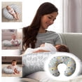 thumbnail image 5 of Funda de almohada floral para bebé, utilizada como almohada de lactancia, comodidad suave y elástica., 5 of 5