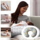 thumbnail image 5 of Funda de almohada de lactancia, para almohadas de lactancia, suave y cómoda, puede adaptarse a la almohada de lactancia estándar para bebés Zhivalor  CPB-US-YY1111-5, 5 of 5