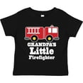 thumbnail image 3 of Inktastic Grandpa Little Firefighter Boys Fire Truck Boys Toddler T-Shirt, 3 of 5