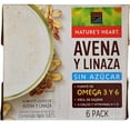 thumbnail image 1 of Natures Heart - Natures Heart Bebida sabor avena y linaza 6 Pack de 946 ml (5.67 litros). Sin Az&uacute;car, Vegano, 1 of 5