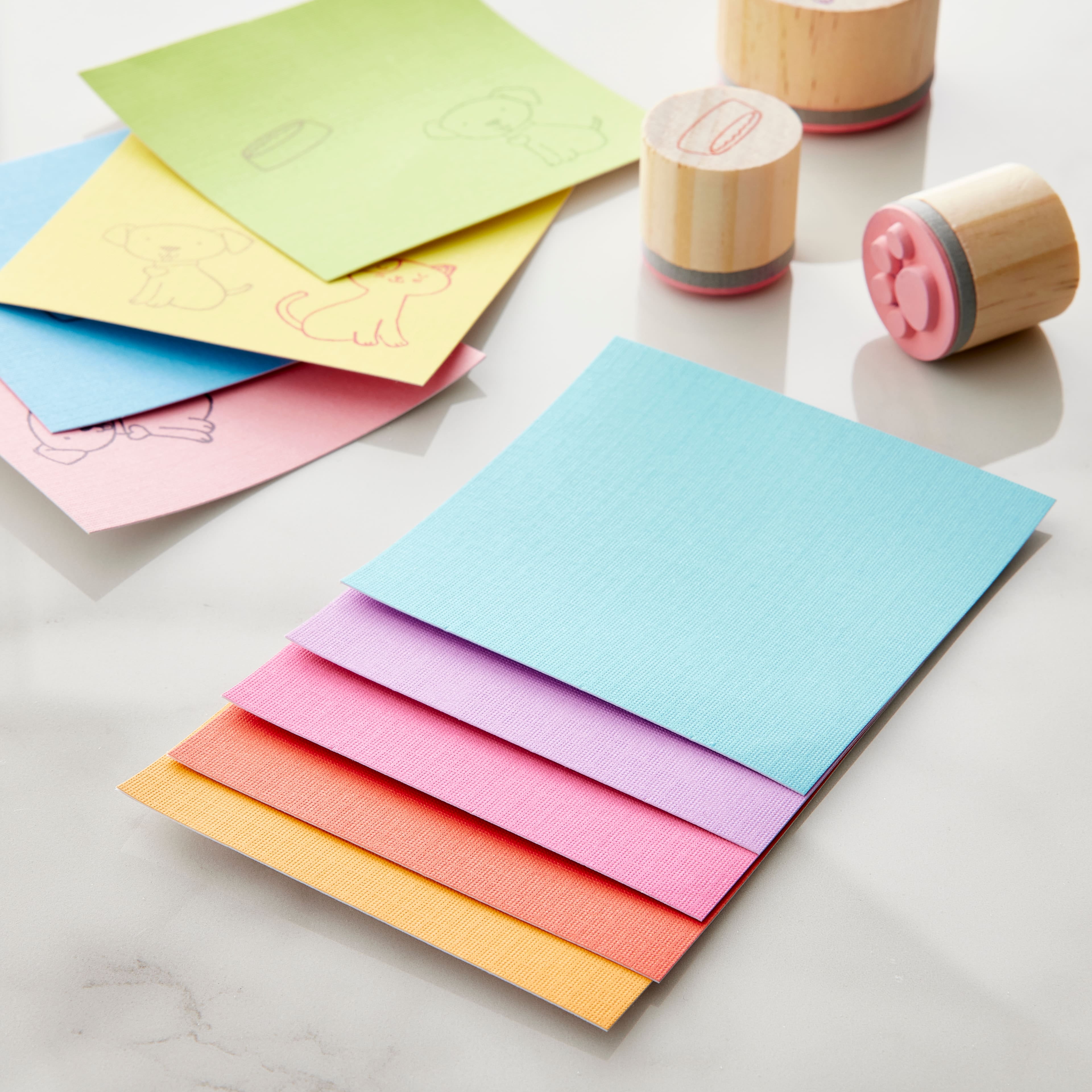 Tofficu 1 Pack Printer Paperpastel Paper Pad Print Paper Coloured Paper  Clips Cardstock Paper Printer Paper Bulk Assorted Colors Tissue Paper  Coloured