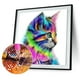 thumbnail image 2 of 5D bricolaje taladro completo diamante pintura colorido gatito punto de cruz bordado Tmvgtek decoración de arte en el hogar, 2 of 8