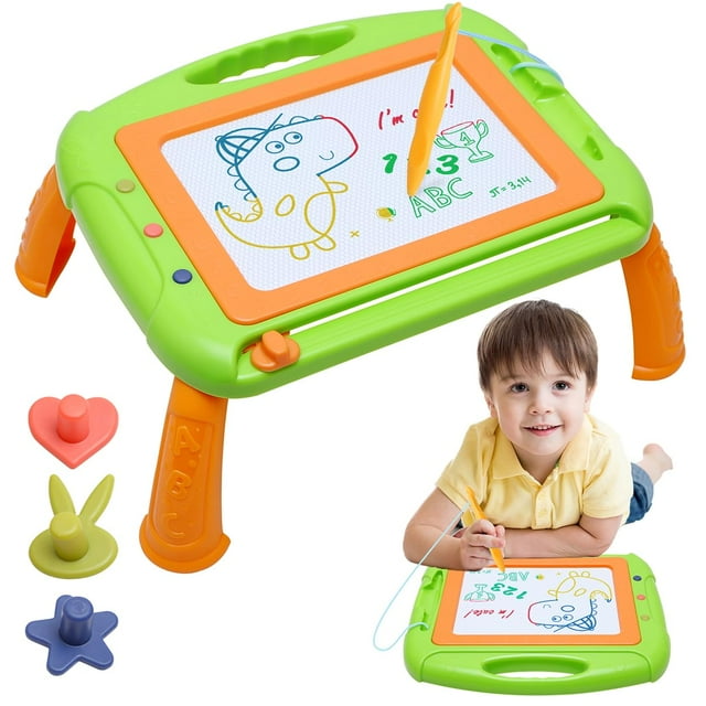 Tablero de dibujo magnético HZZILEY Toys para niños pequeños de 3 años