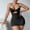Black, variant on Chain Sheer Mesh Ruched Bodycon Mini Lingerie Dress with Thong 2 Piece Set Outfits