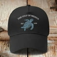 thumbnail image 2 of MIASHUI Baseball Cap for Men Women Print Sun Running Adjustable Sun Hat,Black, 2 of 3