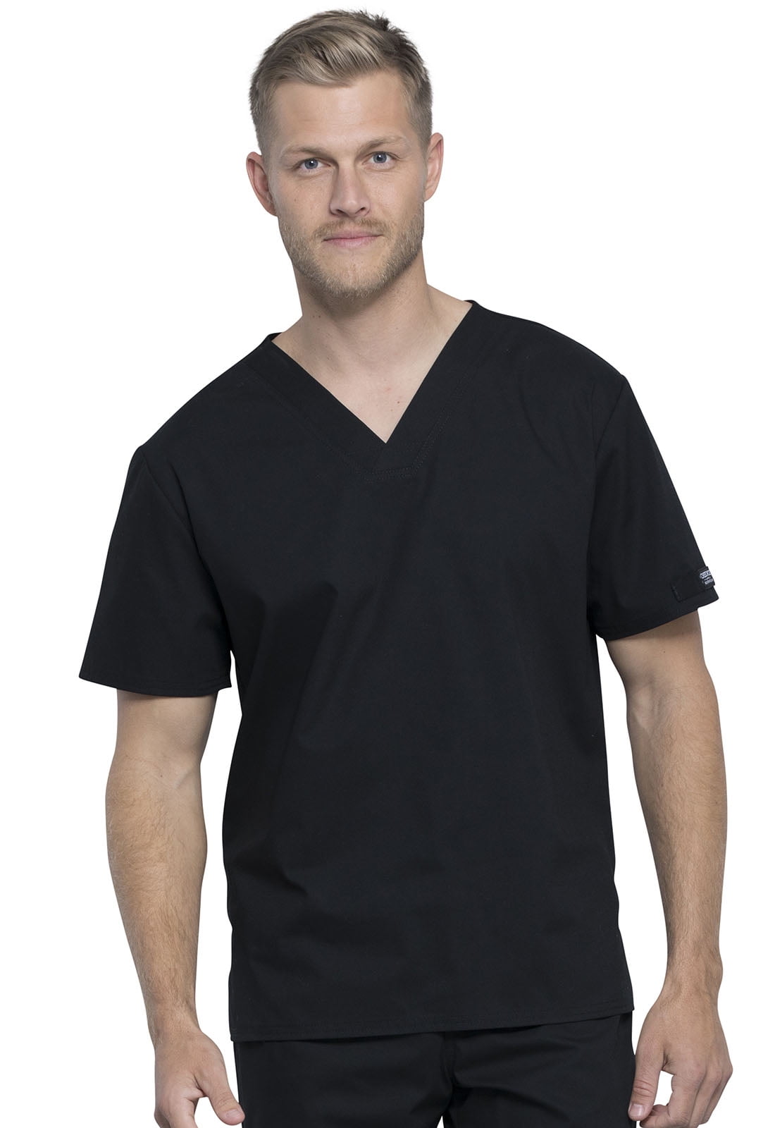 Cherokee Workwear Professionals Men & Women's Scrubs Top Pocketless V-Neck WW605